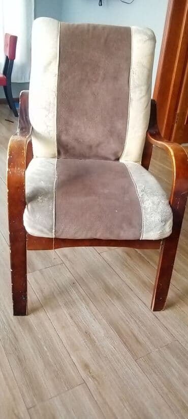 стулья бу купить: İşlənmiş, Kreslo-oturacaq — 1