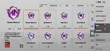 288 nomreler: PUBG MOBILE hesabı – zəngin kolleksiya və elit kosmetikalar Ümumi: - — 10