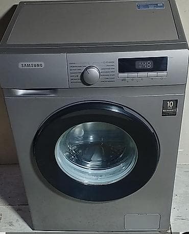 mp3 yükle: Paltaryuyan maşın Samsung, 7 kq, İşlənmiş, Avtomat, Qurutmasız — 1