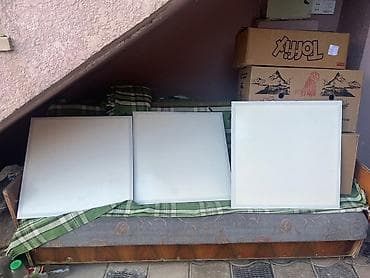 3 d panel: 3 ədəd Optonica LED panel. 55W, 4000K neytral ağ işıq. Hamısı işlək — 4