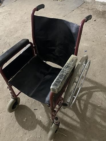Digər tibbi məhsullar: Mexaniki əlil arabası - Karkas: möhkəm metal konstruksiya, tünd — 4
