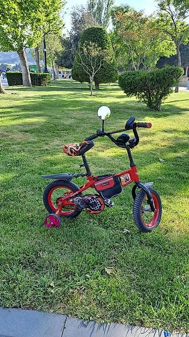 12 dyumlu velosiped: İşlənmiş İki təkərli Uşaq velosipedi Giant, 14", sürətlərin sayı: 1, Pulsuz çatdırılma — 8