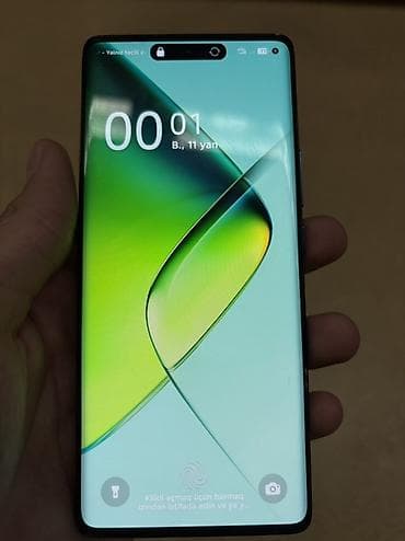Məişət texnikası: Infinix Note 40 Pro, 256 GB, rəng - Boz, Sensor — 6
