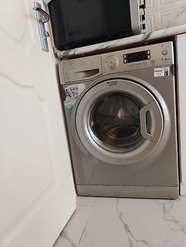 Стиральная машина Hotpoint Ariston, 7 кг, Б/у, Автомат, Без сушки — 2