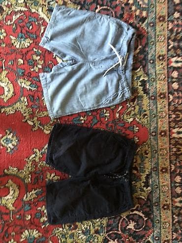 sort: 2 ədəd kişi/unika şort dəsti - Modellər: 1 ədəd açıq mavi, 1 ədəd — 3