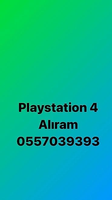 playstation servis: PlayStation 4/3/5 Alıram — 1