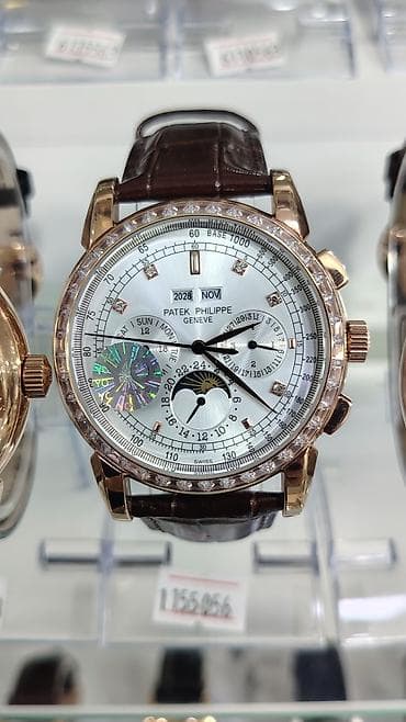 qol saati: Patek Philippe Geneve qol saatları – çoxfunksiyalı klassik xronoqraf — 8