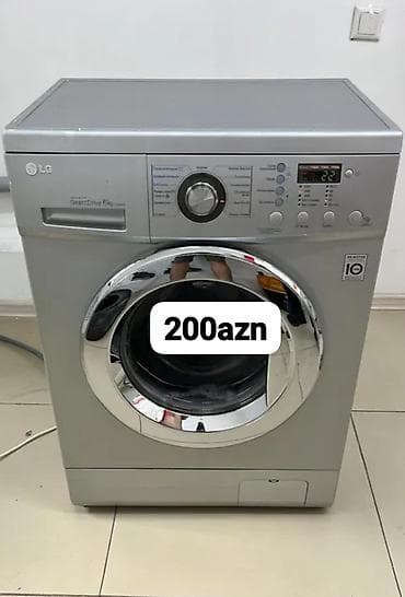 LG paltaryuyan maşın – ön yükləməli, 6 kq yuma tutumu, Direct Drive