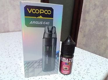 elektron satlar: VOOPOO ARGUS E40 👉Bağli Salafan Qutuda +30ml.salt,və ya 60ml.adi yağ — 7