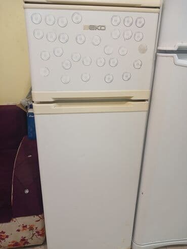 eurolux soyuducu qiymetleri: İşlənmiş 2 qapılı Beko Soyuducu Satılır, rəng - Ağ, Təkərli — 2