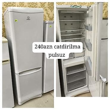je 2: 2 qapılı Indesit Soyuducu Satılır, rəng - Ağ — 1
