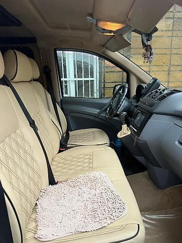 viano mercedes: Mercedes-Benz Vito 109 CDI, ağ rəng, miniven. Xarici: - Ağ kuzov, yan — 3