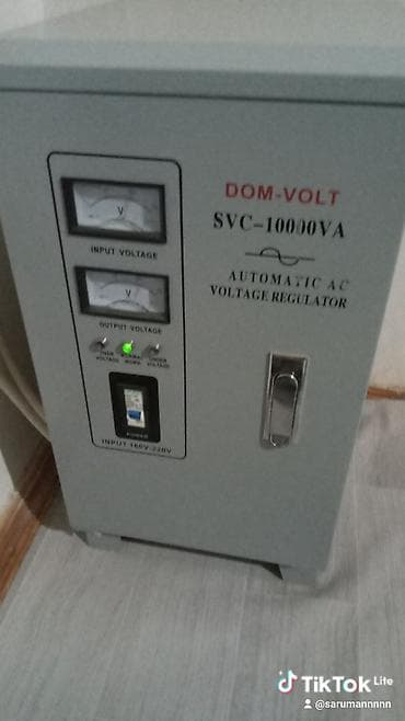 DOM-VOLT SVC-10000VA avtomatik AC gərginlik tənzimləyicisi - Güc: 10