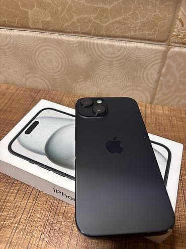 ipone 17 pro: IPhone 15, 128 GB, Black Titanium, Face ID — 1