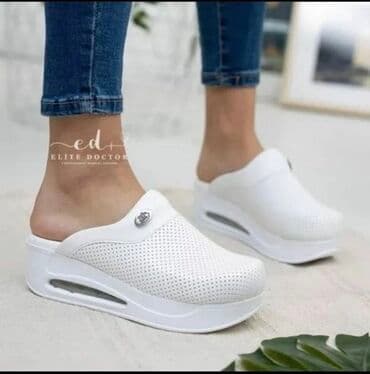 Ölçü: 38, rəng - Ağ, İşlənmiş