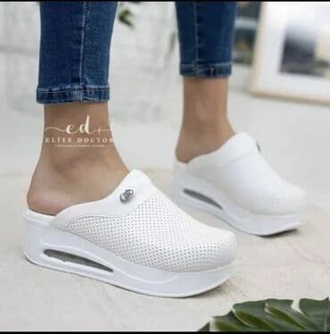 basanoşkalar 2022: Ölçü: 38, rəng - Ağ, İşlənmiş — 1