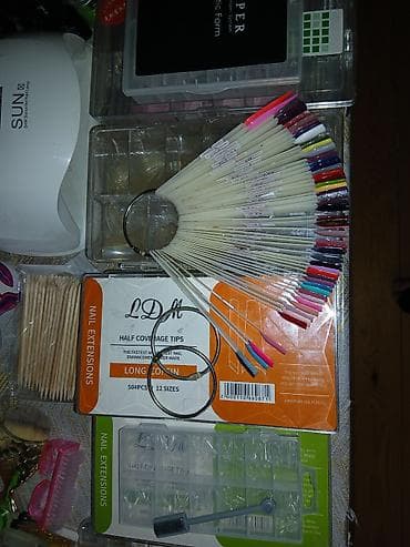 drag 2: Peşəkar manikür/pedikür üçün tam avadanlıq və material dəsti Tərkib — 5