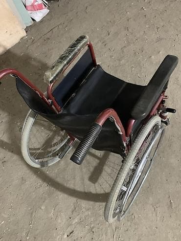 Digər tibbi məhsullar: Mexaniki əlil arabası - Karkas: möhkəm metal konstruksiya, tünd — 2