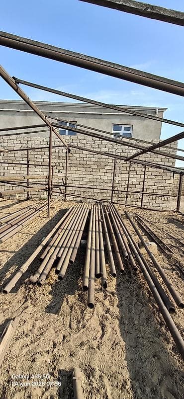Metal borular: Sovet dəmir boruları (trubalar) satılır Müxtəlif tikinti və istehsal — 2