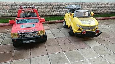 ev masin: Uşaq elektrik avtomobilləri – 2 model birlikdə - Model 1: Qırmızı — 6