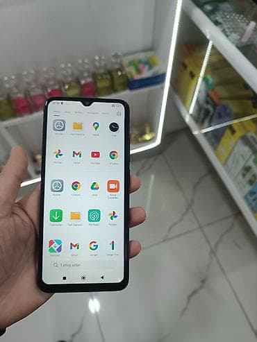 Mobil telefon və aksesuarlar: Redmi 12C, 64 GB, rəng - Mavi, Barmaq izi — 2