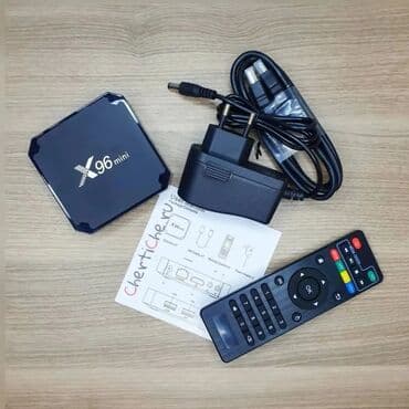 смарт бокс тв: Yeni Smart TV boks 8 GB / 128 GB, Rayonlara çatdırılma, Ünvandan götürmə, Ödənişli çatdırılma — 1