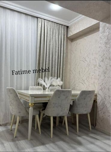 metbex dolab: Qonaq otağı üçün, Yeni, Açılan, 6 stul — 1