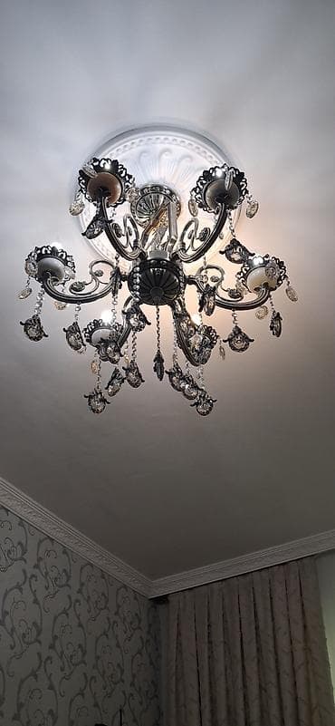 lustur modelleri: Çılçıraq, 6 lampa, Metal — 1