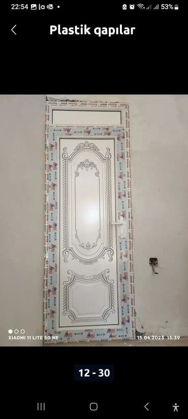 ucuz plastik qapi pencere: Yeni Plastik qapı 80x200 sm Zamok və çərçivə ilə, Zəmanətli, Pulsuz quraşdırma, Rayonlara çatdırılma, Pulsuz çatdırılma, Ödənişli çatdırılma — 21