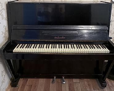 Musiqi alətləri: Satılır – “Oktava” pianinosu Qara rəngli “Oktava” pianinosu satılır — 1