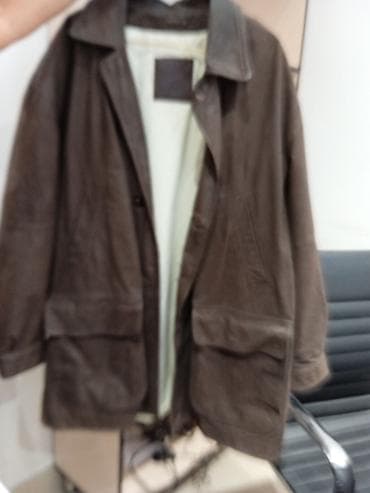 is geyimi: Kurtka, Dəri, Qış, Massimo Dutti, 4XL — 2