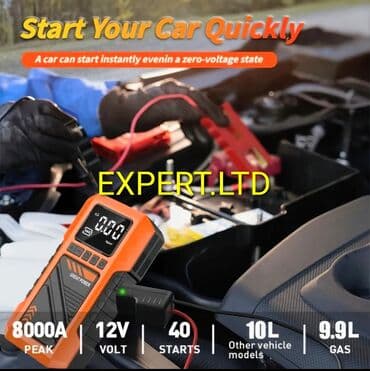 hava kompressoru: Avtomobil üçün (2-si 1-də) Jump Starter və Kompressor. Xüsusiyyətlər — 4