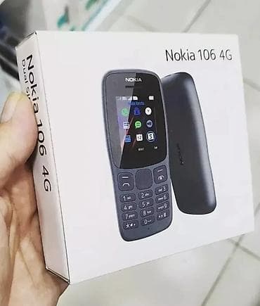 Nokia 106, rəng - Qara