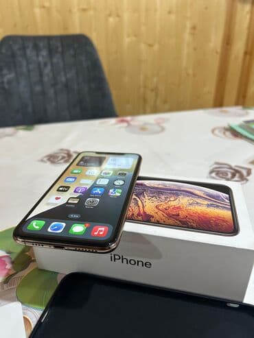 elektrik sobalarin qiymeti: IPhone Xs, 256 GB, Qızılı, Simsiz şarj — 6