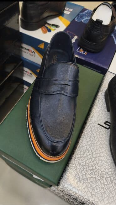 piton dərisindən ayaqqabılar: BEMSA Comfort kişi ayaqqabıları - Model: Loafer və idman tərzli — 17