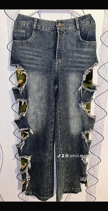 Cinslər: Cins şalvar, 9Fashion Woman, M — 1