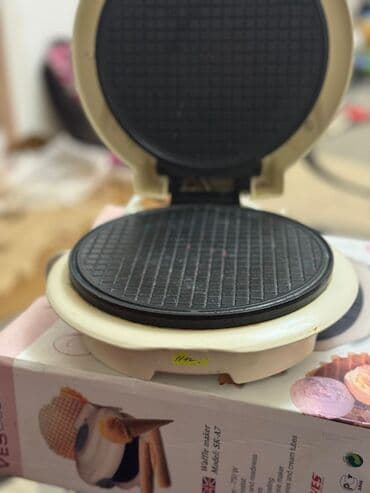 Ət çəkən maşınlar: Vafli aparatımı təqdim edirəm – evdə nazik vafli, vafli stəkan və — 1