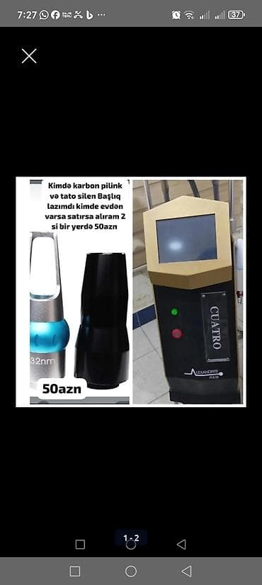 Karbon pilink və tato silen Başlıq lazımdı kimde elavdən varsa satırsa