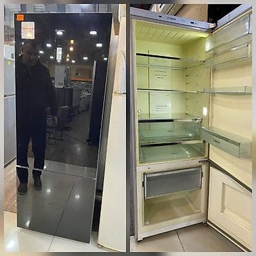 2 qapılı Bosch Soyuducu Satılır, rəng - Qara