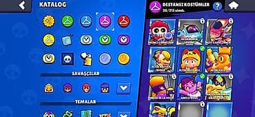 Brawl Stars hesabı – inkişaf etmiş profil və nadir məzmun - Kuboklar — 6