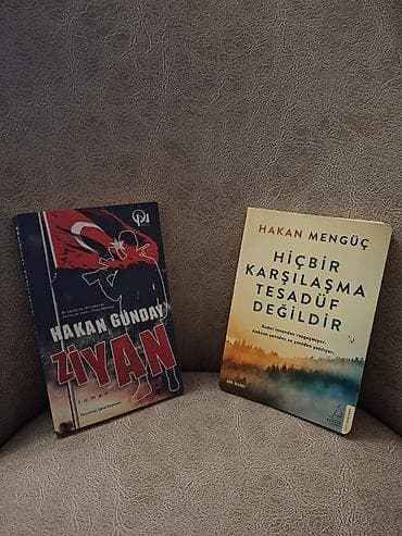 ereb dili tercume: Məhsul: 2 ədəd kitab dəsti 1) Hakan Günday – “Ziyan” (roman) - — 1