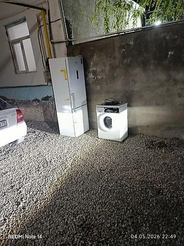 Məhsul: Soyuducu və paltaryuyan maşın dəsti Təsvir: - Soyuducu: İki — 1