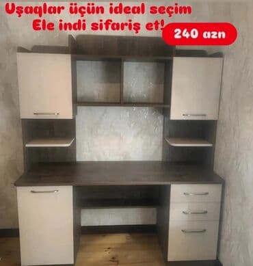 yazi pozu is elanlari: Oğlan və qız üçün, Yeni, Siyirməli, Yazı masası, Stulsuz — 1