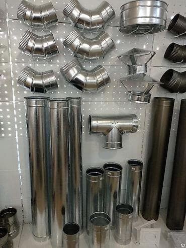 Su boruları: Havalandırma məhsullarına aid hər bir detal. Metal və plastik borular — 5