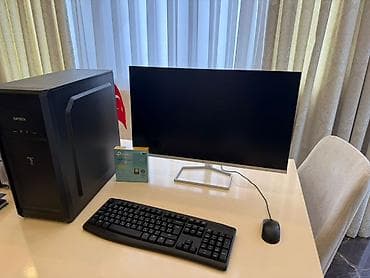 notbuk alıram: Masaüstü kompüter dəsti Tərkib: - Lenovo Tiny tipli mini PC (etiket — 1