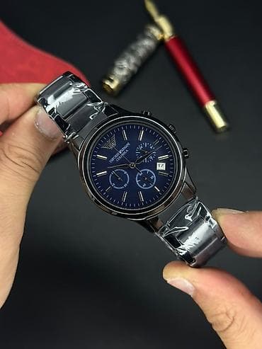 emperio armani: Yeni, Qol saatı, Emporio Armani, rəng - Göy — 1