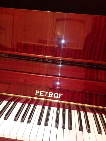 yamaha piano qiymeti: Pianino PETROF Cexiya stehsalı. İdeal vəziyyədə. Yenidən fərqlənmir — 3