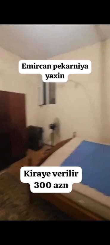 kirayə az: 60 kv. m, 2 otaqlı, Kombi, Qaz, İşıq — 9