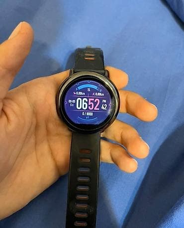İşlənmiş, Smart saat, Smart, Sensor ekran, rəng - Qara