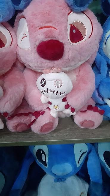 oyuncaq tank: Yumşaq oyuncaqlar – “Stitch & Angel” temalı plyuş - Şirin dizayn — 1